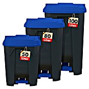 Treteimer Olaf (100 l, Kunststoff, Blau) | BAUHAUS