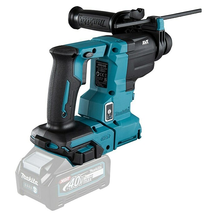 Makita XGT 40V max. Martillo combinado de batería HR010GZ (40 V, Sin batería, 2,1 J) | BAUHAUS
