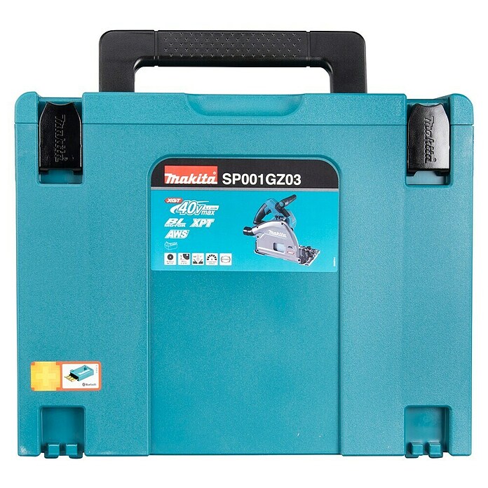 Makita XGT 40V max. Sierra de inmersión de batería SP001GZ03 (40 V, Sin batería, Diámetro hoja de sierra: 165 mm, 2.500 r.p.m.) | BAUHAUS