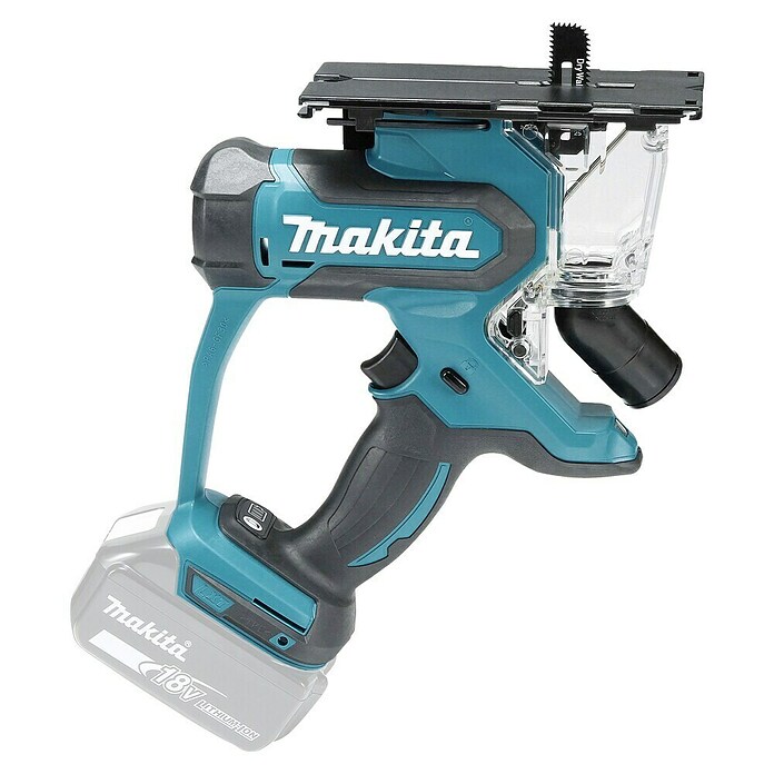 Makita LXT 18V Sierra de batería DSD180Z (18 V, Sin batería, Número de carreras marcha en vacío: 6.000 /min, Profundidad de corte: 30 mm) | BAUHAUS