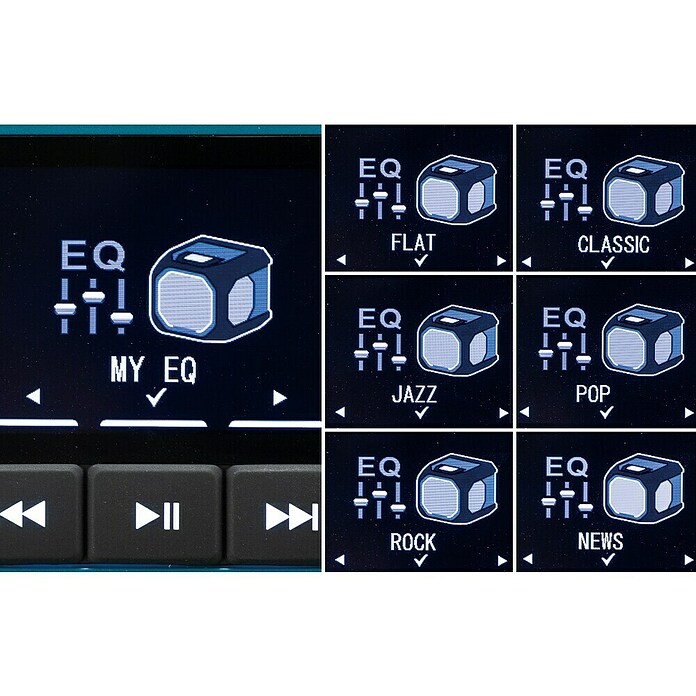 Makita Altavoz Bluetooth MR014G (40 V, Sin batería) | BAUHAUS