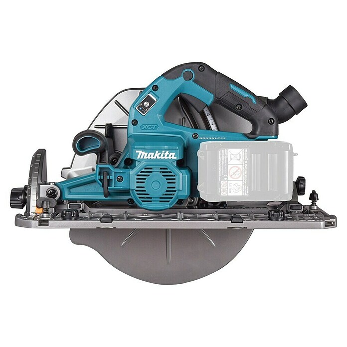 Makita XGT 40V max. Sierra circular de batería HS011GZ (40 V, Sin batería, Diámetro hoja de sierra: 260 mm - 270 mm, 3.500 r.p.m.) | BAUHAUS