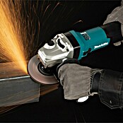 Makita Amoladora angular eléctrica GA5091 (1.900 W, Diámetro disco: 125 mm, Número de revoluciones de marcha en vacío: 11.500 r.p.m.) | BAUHAUS