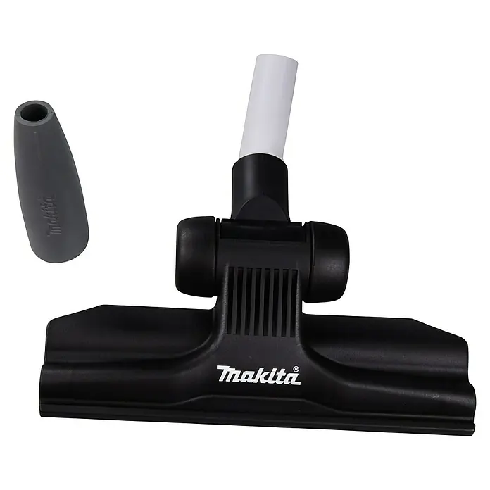 Makita LXT 18V Akku-Rucksackstaubsauger DVC261ZX15 - 36 V, Ohne Akku, Behältervolumen: 2 l - Das Bild zeigt eine Makita Fensterdüse, ein Zubehörteil für Staubsauger, zum Reinigen von Fenstern und glatten Oberflächen.