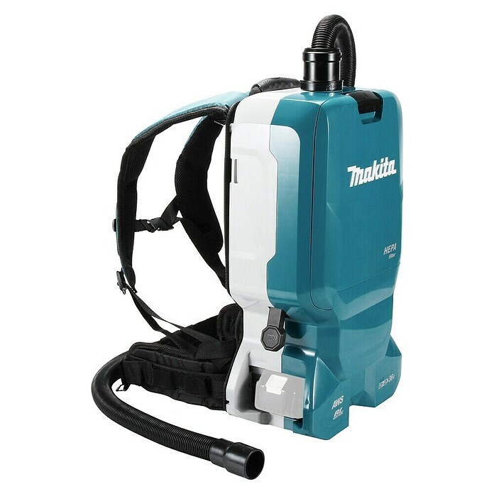 Makita LXT 18V Aspiradora con mochila de batería DVC665ZU (36 V, Sin batería, Volumen de recipiente: 6 l, Con bolsa) | BAUHAUS