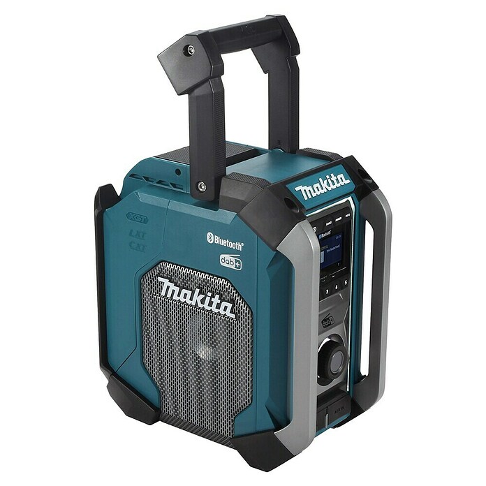 Makita Radio de batería para la obra MR007G (40 V, Sin batería, 87,5 - 108 MHz (VHF/FM)) | BAUHAUS