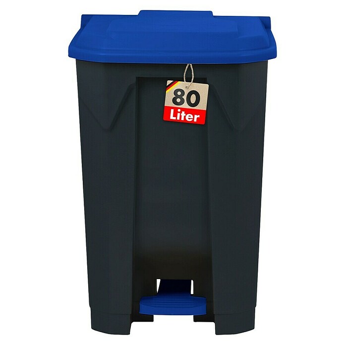 Treteimer Olaf (80 l, Kunststoff, Blau) | BAUHAUS