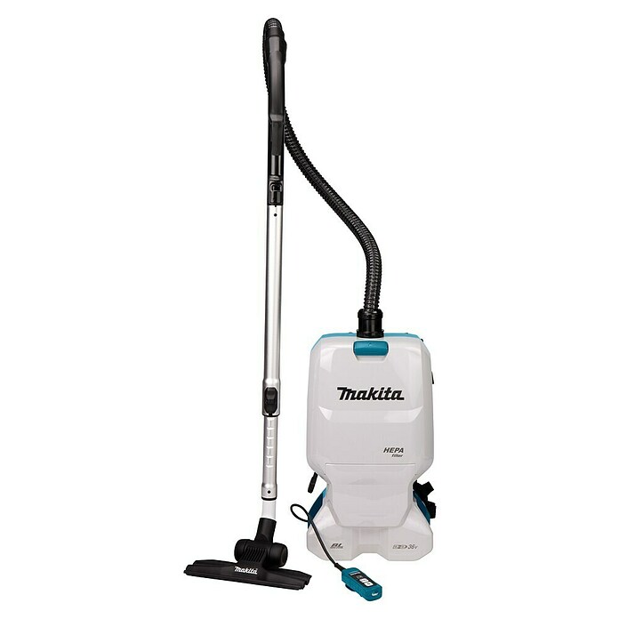Makita LXT 18V Aspiradora con mochila de batería DVC660Z (36 V, Sin batería, Volumen de recipiente: 6 l) | BAUHAUS