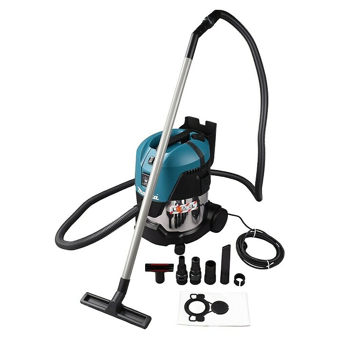 Makita Aspirador en seco y húmedo VC2012L (1.000 W, 20 l) | BAUHAUS