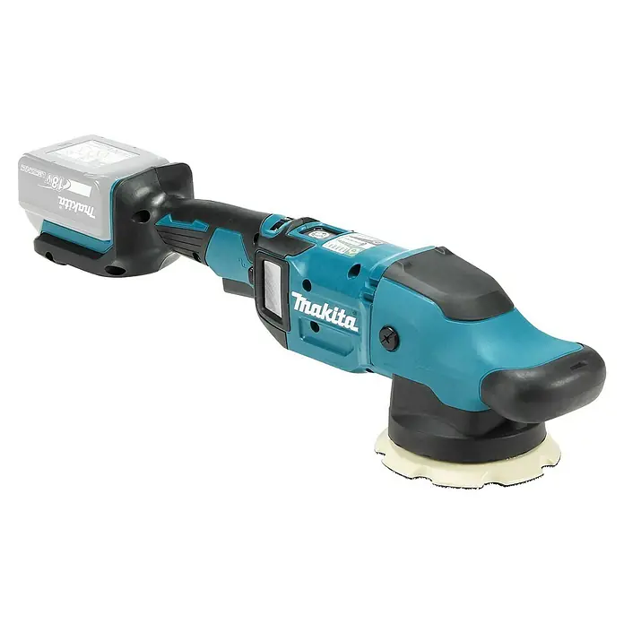 Makita LXT 18V Akku-Exzenterpolierer DPO500Z - 18 V, Ohne Akku - Akkubetriebener Makita Polierer mit Akku. Geeignet für verschiedene Polierarbeiten in Werkstatt und Garage.