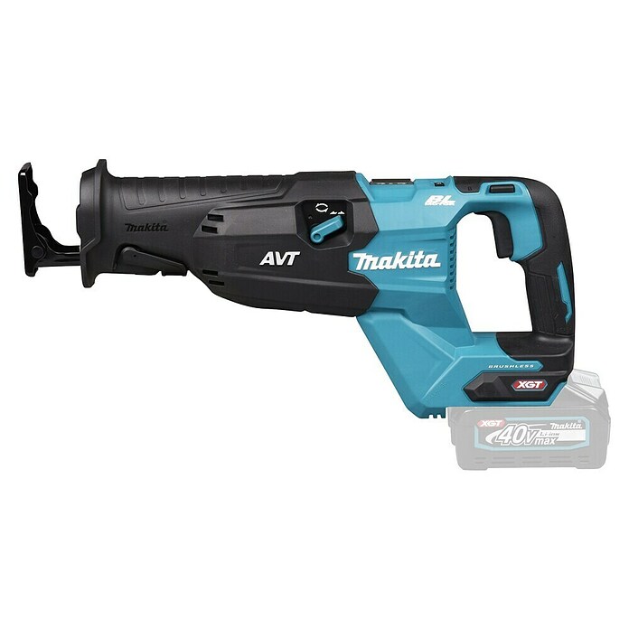 Makita XGT 40V max. Sierra de sable de batería JR002GZ (40 V, Sin batería, Número de carreras marcha en vacío: 3.000 /min) | BAUHAUS