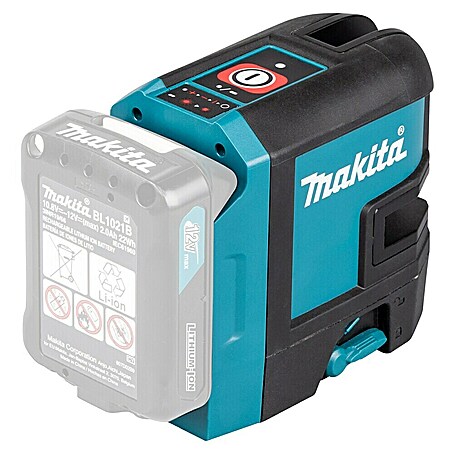 Makita CXT 12V max. Nivel láser en cruz SK105D (12 V, Sin batería, Zona de trabajo máx.: 25 m)
