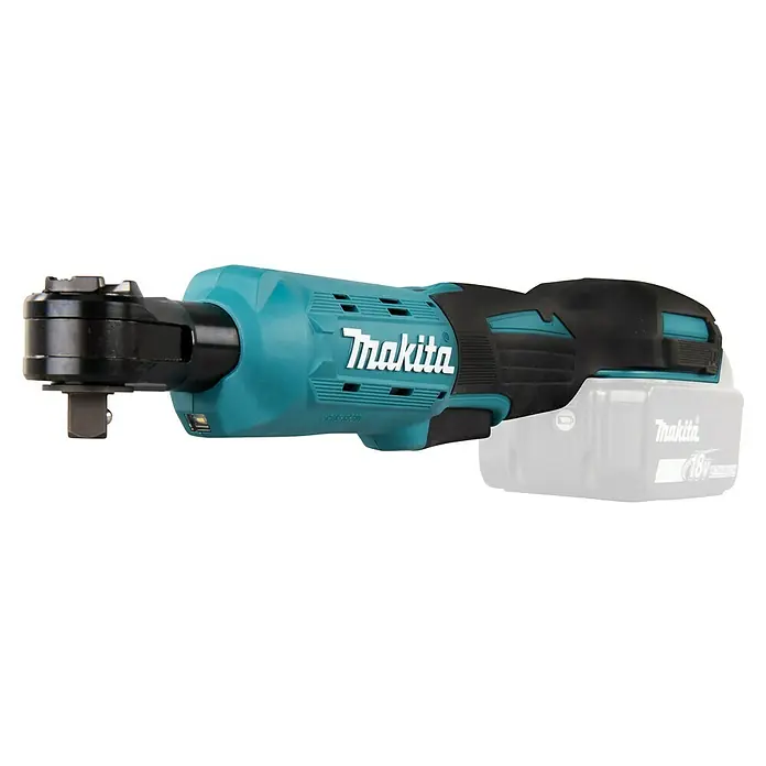 Makita LXT 18V Akku-Ratschenschrauber DWR180Z - 18 V, Ohne Akku - Akkuschrauber von Makita, ideal für Schraubarbeiten. Kompakt, leicht und leistungsstark mit guter Handhabung für ermüdungsfreies Arbeiten.