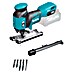 Makita XGT 40V max. Sierra de calar a batería con acción pendular JV001GZ 