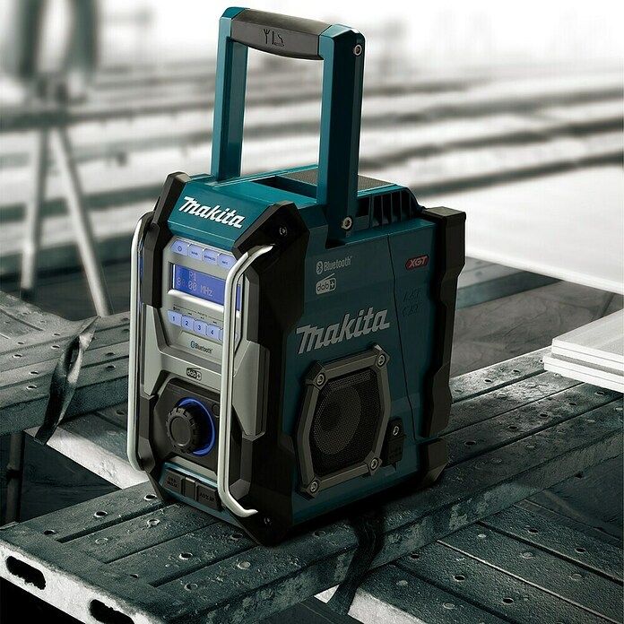 Makita Radio de batería para la obra (40 V, 174.928 - 239.200 MHz (DAB/DAB+)) | BAUHAUS