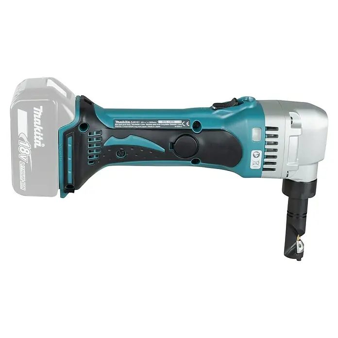Makita LXT 18V Roedora de chapa DJN161 - 18 V, Sin batería - Cizalla para metal inalámbrica DJN161 de Makita con batería. La herramienta para cortar chapa permite cortes precisos y limpios y funciona con batería.