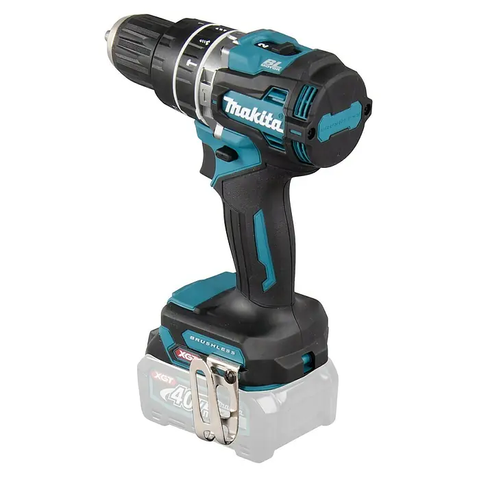 Makita XGT 40V max. Akku-Schlagbohrschrauber HP002GZ - 40 V, Ohne Akku, 64 Nm - Makita Akku-Bohrschrauber mit robustem Design für vielseitige Anwendungen, ideal für Heimwerker und Profis.