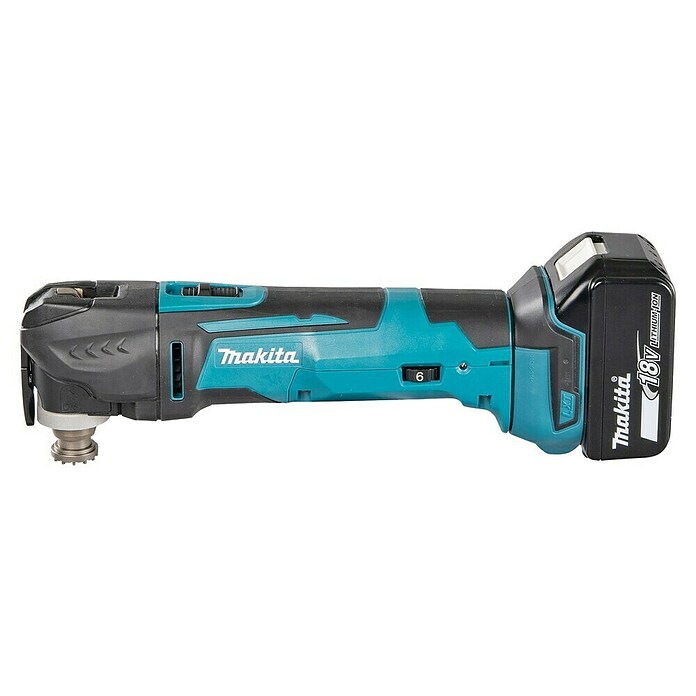 Makita LXT 18V Multiherramienta de batería DTM51 (18 V, 1 batería, 5 Ah) | BAUHAUS
