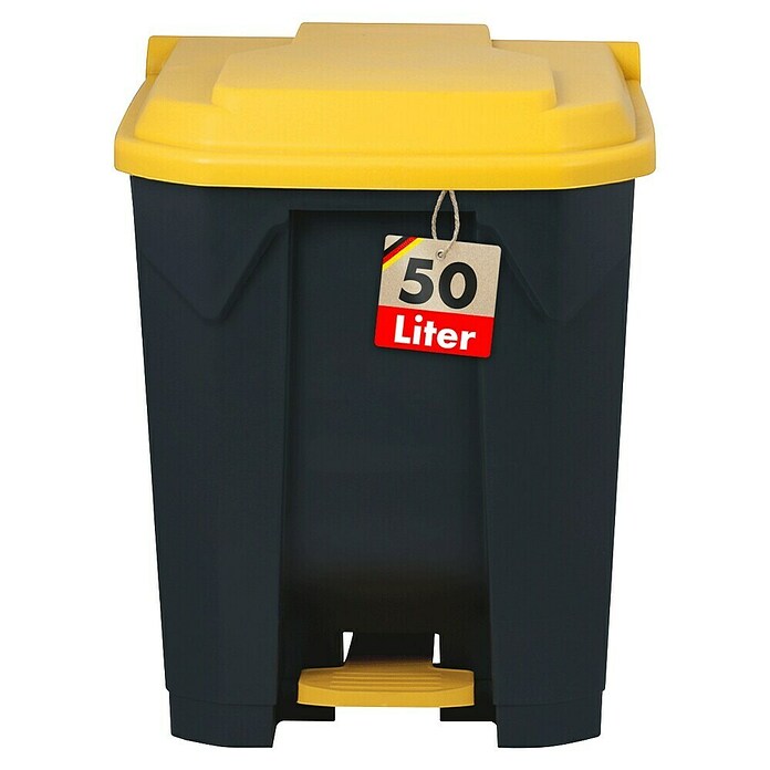 Treteimer Olaf (50 l, Kunststoff, Gelb) | BAUHAUS