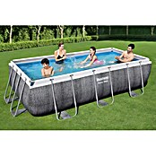 Bestway Bazen sa čeličnim okvirom Power Steel  (Siva, 6.478 l) | BAUHAUS