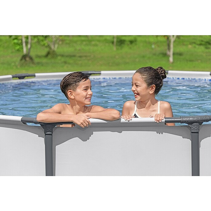 Bestway Montažni bazen Steel Pro Max  (Ø x V: 366 x 76 cm, 6.473 l) | Bazeni z okvirjem | Montažni bazeni | Vrtni bazeni | Bazeni | Vrt in prosti čas | Izdelki | BAUHAUS