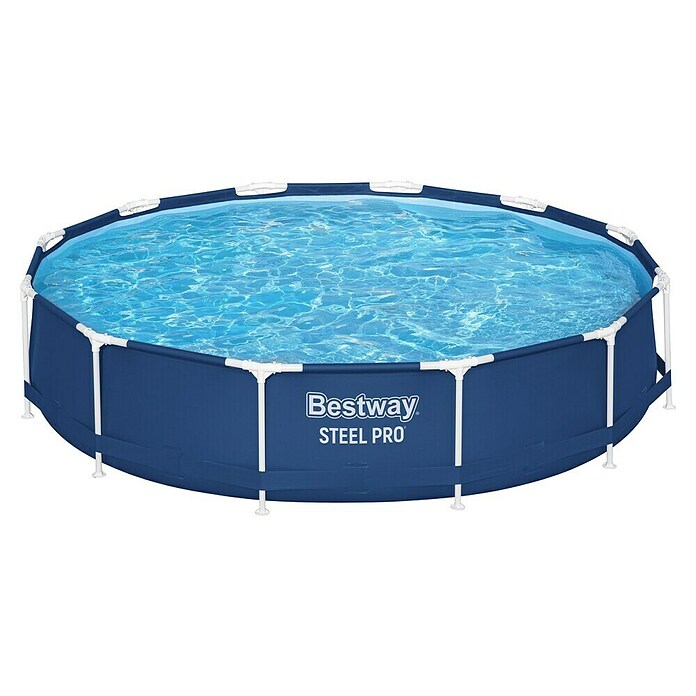 Bestway Bazen sa čeličnim okvirom Steel Pro  (Ø x V: 366 x 76 cm, 6.473 l) | BAUHAUS