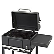 Tepro Holzkohlegrill Toronto Basic (Anthrazit, Hauptgrillfläche: 52 x 36 cm)