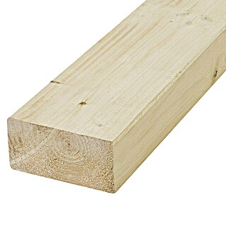 Madera maciza para construcción NSi (Abeto rojo, Longitud máxima de la encimera: 6 m, An x Es: 14 x 8 cm)