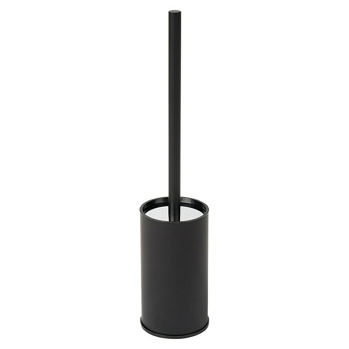 Camargue Escobillero de suelo Mont Valier (Altura: 38,5 cm, Acero inoxidable, Negro) | BAUHAUS
