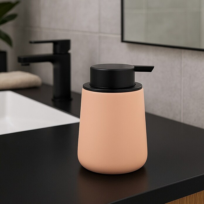MSV Maonie Dispensador de jabón (Cerámica, Melocotón) | BAUHAUS