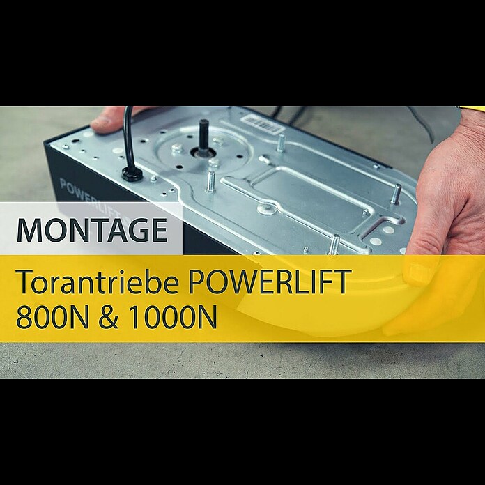 Schellenberg Garagentorantrieb Powerlift 800N (Torfläche: 14 m², Zugkraft: 800 N) | BAUHAUS