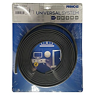 Primo Universaldichtung Lignum F 45 (Schwarz, 6 m, Passend für: Nutbreite 4 – 5 mm)