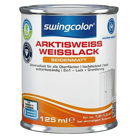 swingcolor  Weißlack Arktisweiß