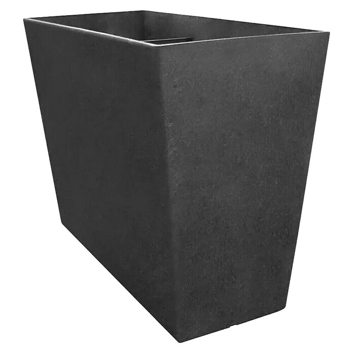 Oglati cvetlični lonec Sonata  (Višina: 33 cm, Antracit, Pravokotna) | 8454 - Light Pflanzgefäße | IAKB - Gefäße Outdoor | IAK - Gefässe,Deko outdoor, Zeitschriften | IA - Gartenhartware | I - Stadtgarten | BAUHAUS