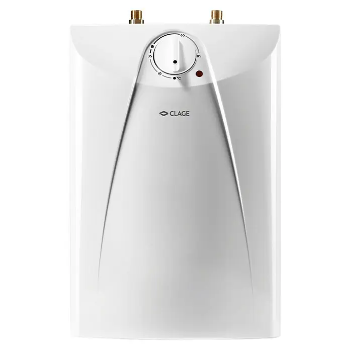 Clage Warmwasserspeicher S5-U/SNT - 5 l, 2.000 W, Temperaturbereich: 30 °C - 85 °C - CLAGE Warmwasserbereiter zur effizienten Warmwasserbereitung.