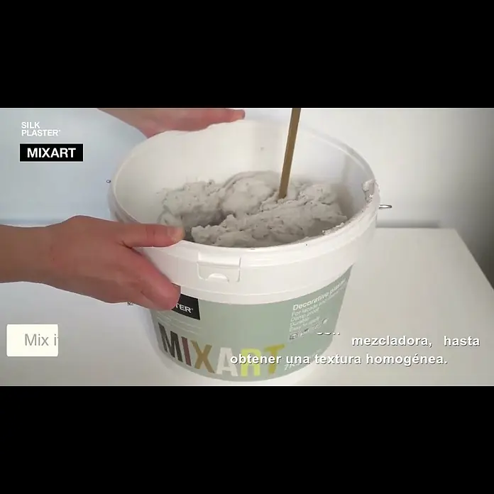 Silk Plaster Barniz lavable Clear Coat - 1 l, Transparente - INSTRUCCIONES APLICACION MIXART (Piedra Lquida decorativa)