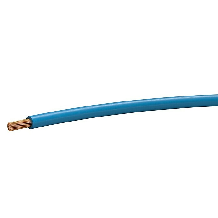 Aderleitung H07V-K (Anzahl Adern: 1 Stk., Aderquerschnitt: 16 mm², 3 m, Blau) | BAUHAUS