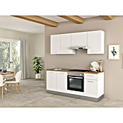 Marinelli Cucine Montažna kuhinja Clara 195  (Širina: 195 cm, Bijela, S električnim uređajima, Mat) | BAUHAUS