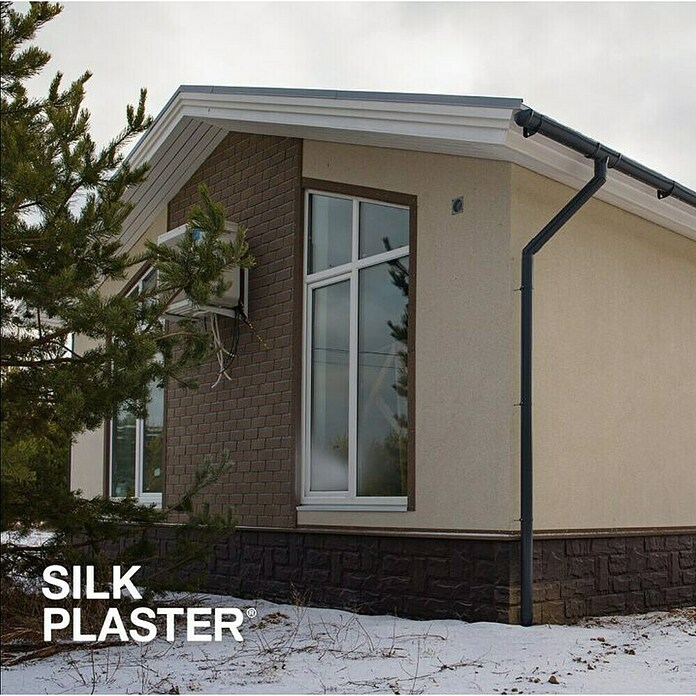 Silk Plaster Revestimiento decorativo Piedra Líquida MIXART (Blanco 025, 7 kg) | BAUHAUS