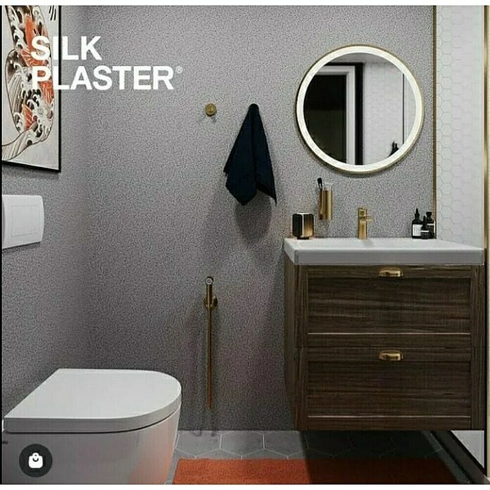 Silk Plaster Revestimiento decorativo Piedra Líquida MIXART (Blanco 039, 2,5 kg) | BAUHAUS