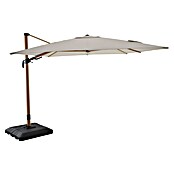 Sunfun Parasol de jardín Capri (Crudo, Dimensiones de la protección (L x An): 300 x 350 cm) | BAUHAUS