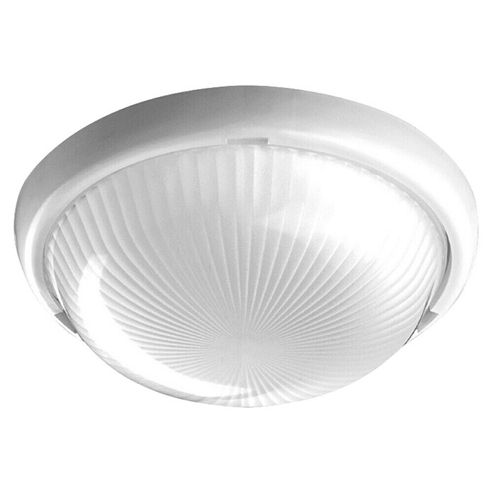 Stropna svetilka za zunanjo uporabo Luna  (E27, Ø x V: 240 x 85 mm, Steklo) | 3095 - Kellerlicht | CAKA - Zweckleuchten | CAK - Technisches Licht | CA - Beleuchtung | C - Elektro | BAUHAUS