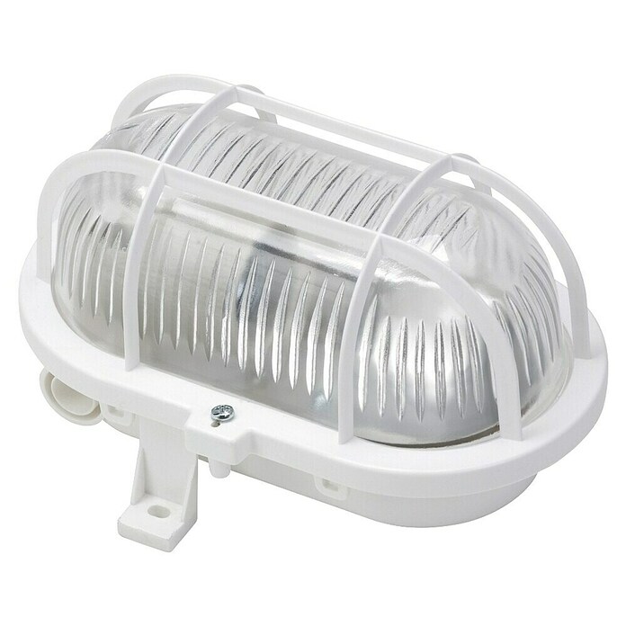 Stropna svetilka za zunanjo uporabo  (E27, Ø x V: 235 x 95 mm, Steklo) | 3095 - Kellerlicht | CAKA - Zweckleuchten | CAK - Technisches Licht | CA - Beleuchtung | C - Elektro | BAUHAUS