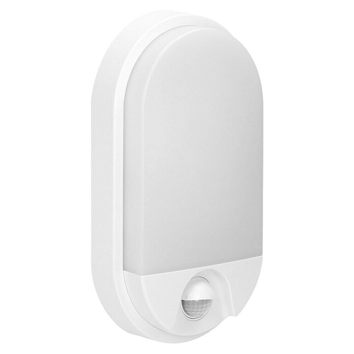 Vanjska zidna LED svjetiljka NEFRYT  (D x Š x V: 44,5 x 212,2 x 119,2 mm, Senzor pokreta, Plastika) | BAUHAUS