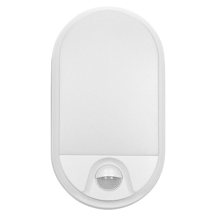 Vanjska zidna LED svjetiljka NEFRYT  (D x Š x V: 44,5 x 212,2 x 119,2 mm, Senzor pokreta, Plastika) | BAUHAUS