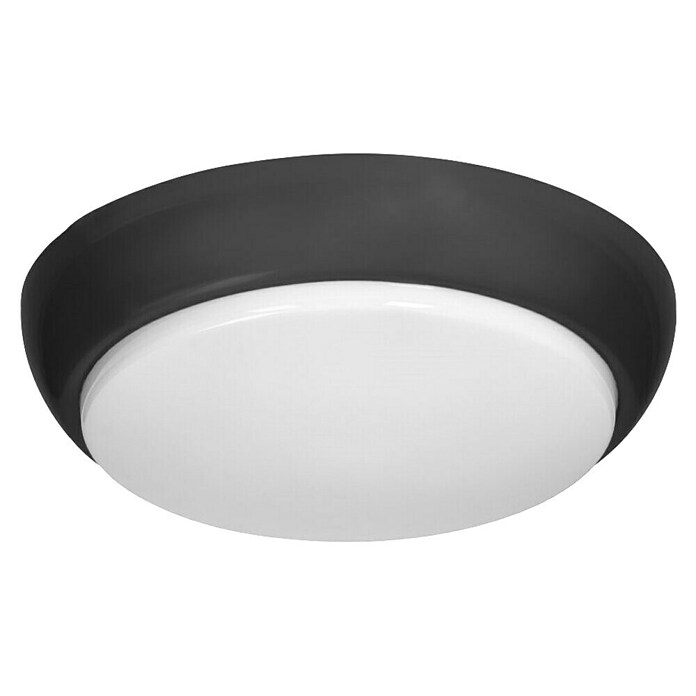 Okrugla stropna svjetiljka KOKO  (E27, Ø x V: 330 x 110 mm, Plastika, Senzor pokreta) | BAUHAUS