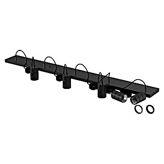 Calex Hanglamp met 5 pendels (l x b x h: 133 x 14 x 2,5 cm, E27)