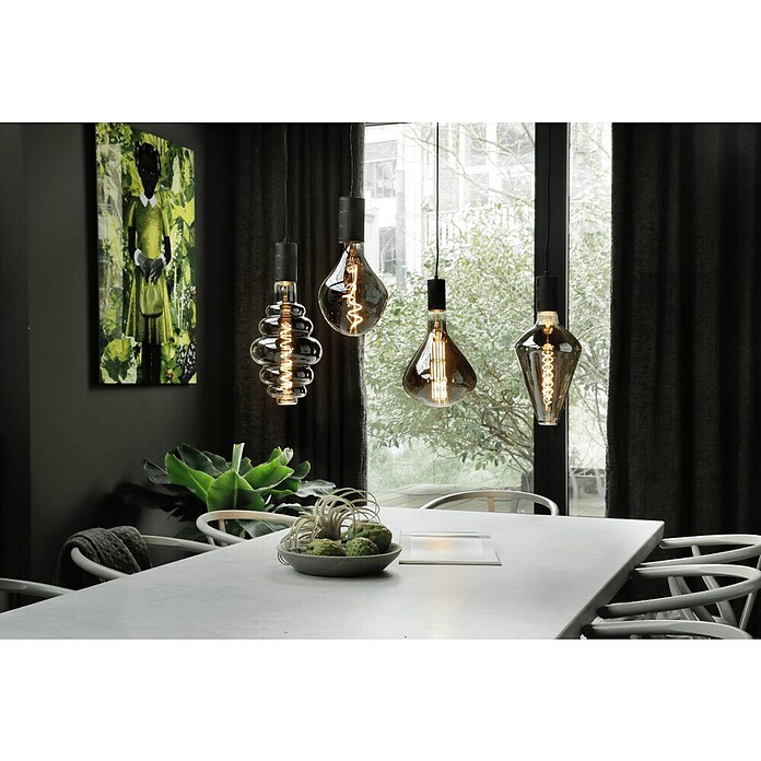 Calex Hanglamp met 5 pendels (l x b x h: 133 x 14 x 2,5 cm, E27) | BAUHAUS