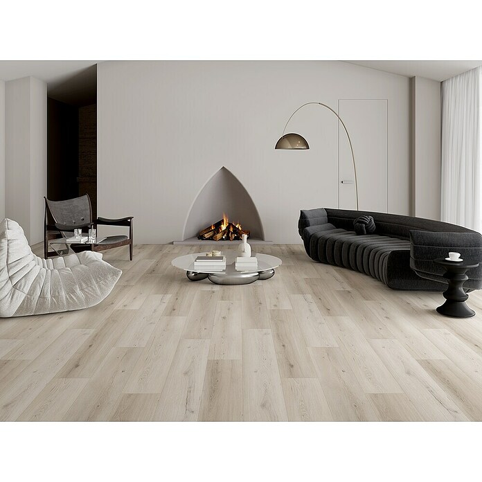 Pvc-vloer Eiken Narvik (1.220 x 229 x 7 mm, Narvik) | BAUHAUS