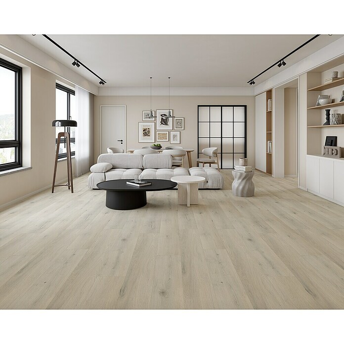 Pvc-vloer Eiken Alesund (1.220 x 229 x 7 mm, Alesund) | BAUHAUS